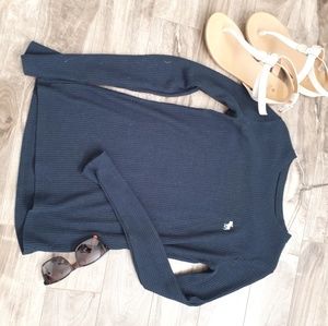 Abercrombie dark turquois long sleeve